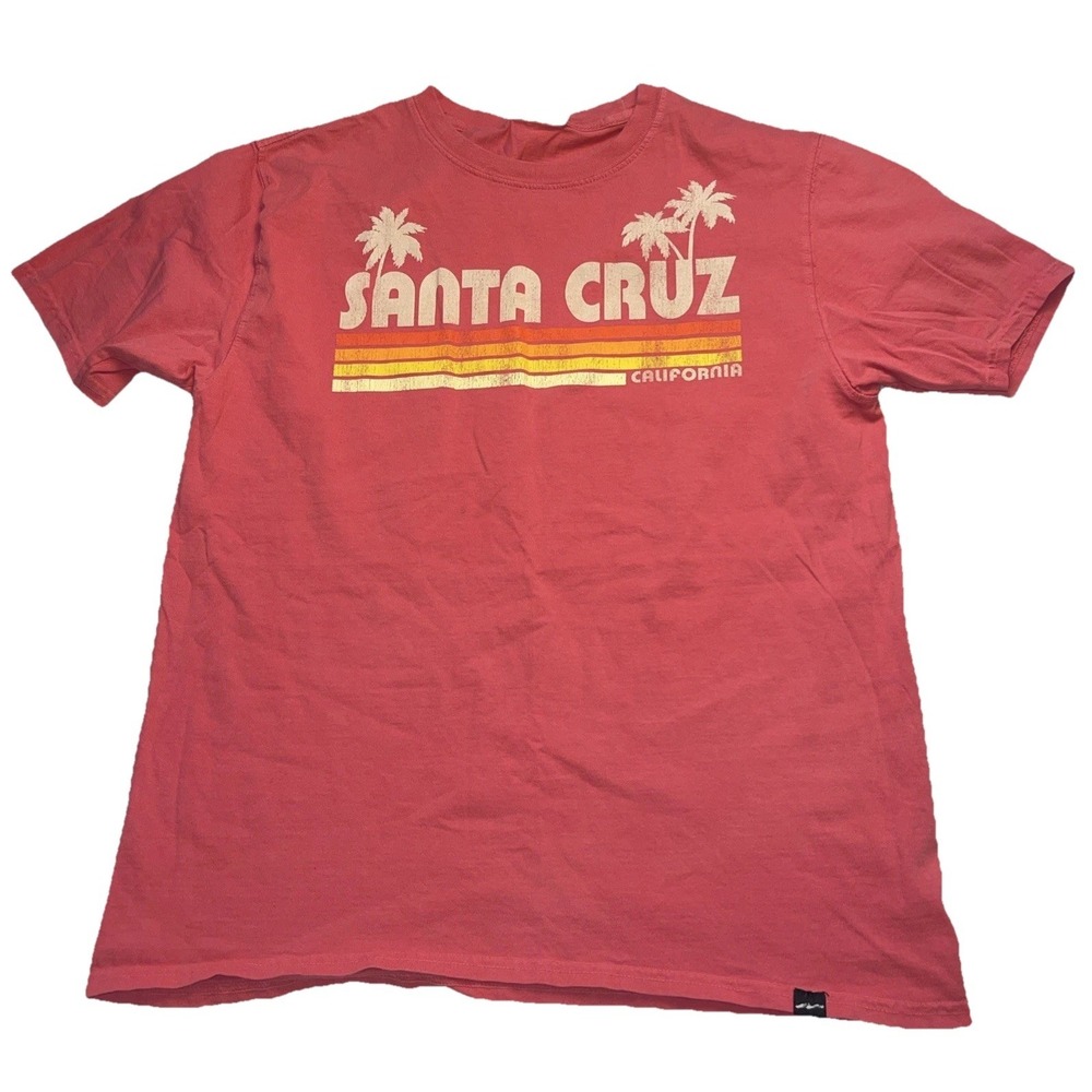 Techstyles Santa Cruz Cali, T-Shirt Medium Surf City USA, Classic Graphic Skater